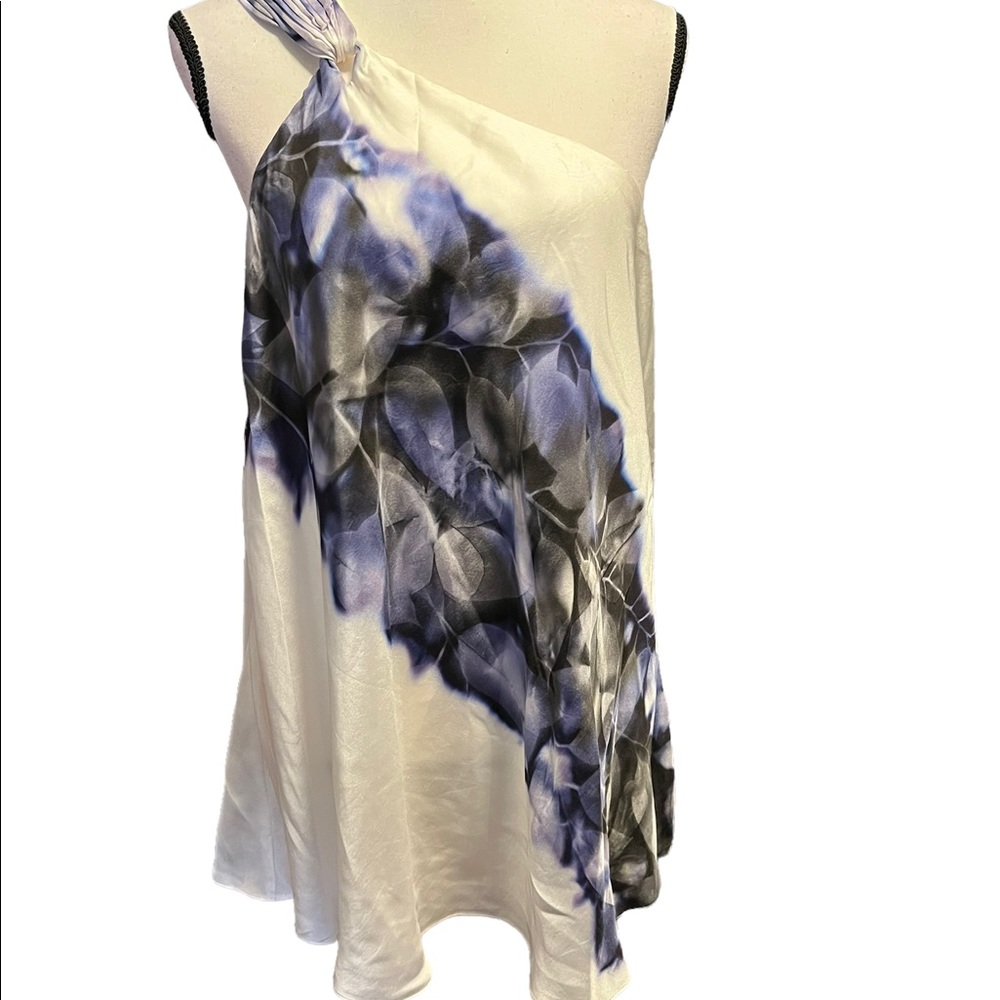 BANANA REPUBLIC Piece & Co Limited Edition One Shoulder Off White Blouse